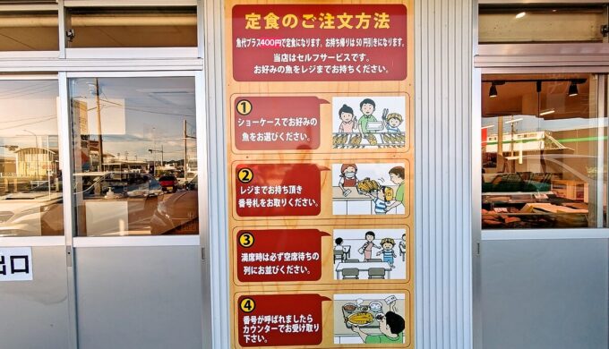 駐車場と外観