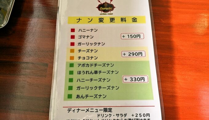 メニュー