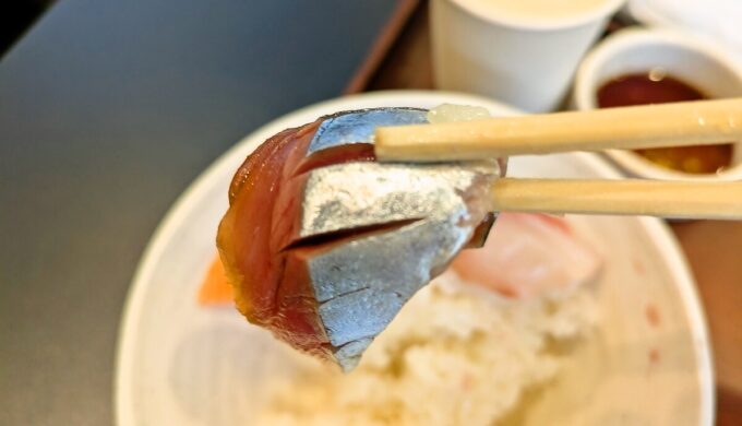 お客様こだわりの海鮮丼