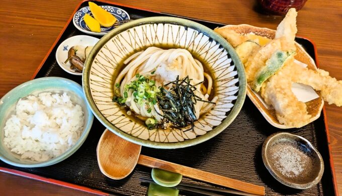 かしわ天うどん