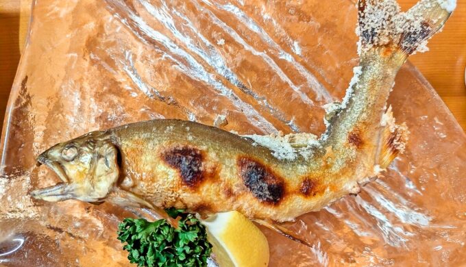 せせらぎ鮎御膳