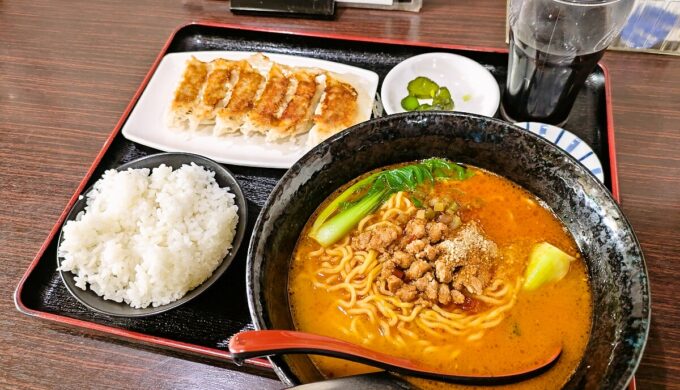 担々麺セット