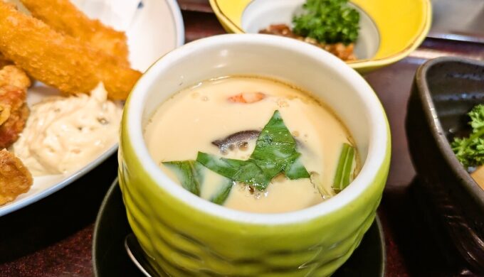 海老・からあげ定食