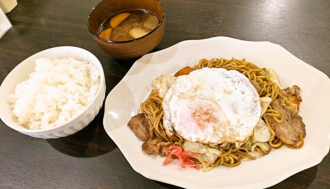 焼きそば定食