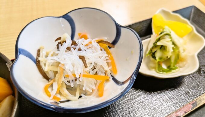 なめし田楽定食