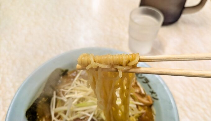 ネギ味噌ラーメン