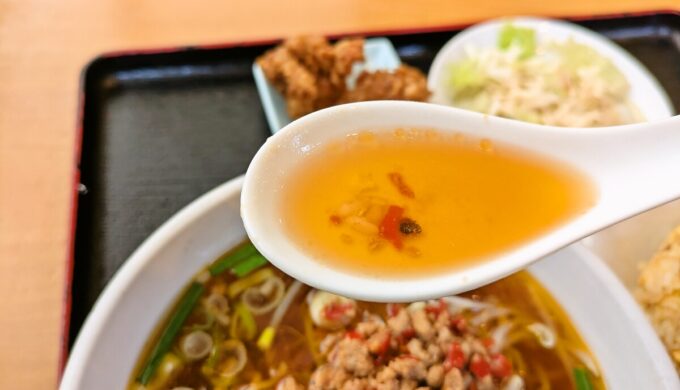 台湾ラーメン+炒飯
