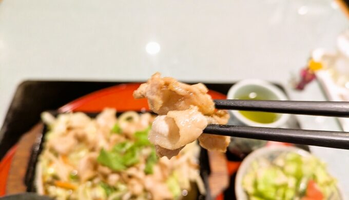 しょうが焼御膳