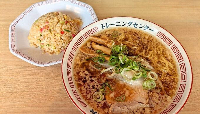 中華そば+半チャンセット