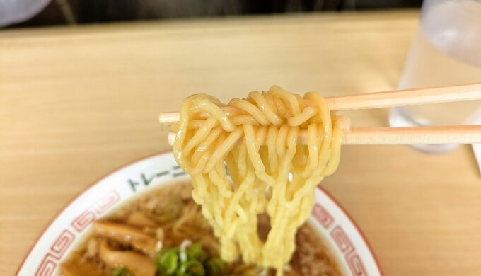 中華そば+半チャンセット