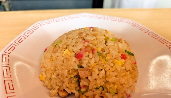 中華そば+半チャンセット