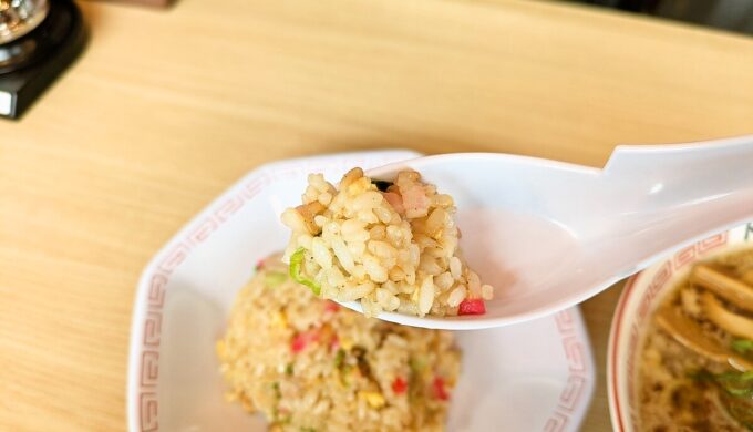 中華そば+半チャンセット