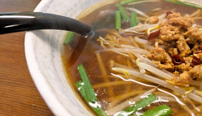 台湾ラーメン+中華飯