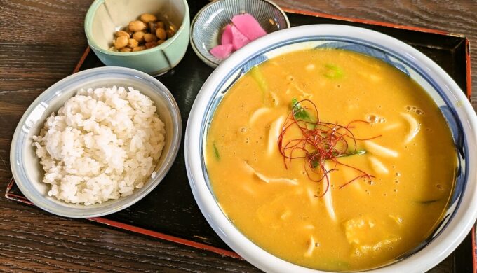 カレーうどんランチ