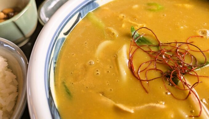 カレーうどんランチ