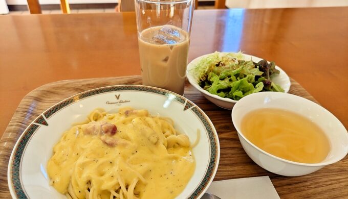 パンチェッタのカルボナーラスパゲティ