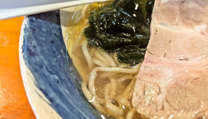 あっさり塩らーめん