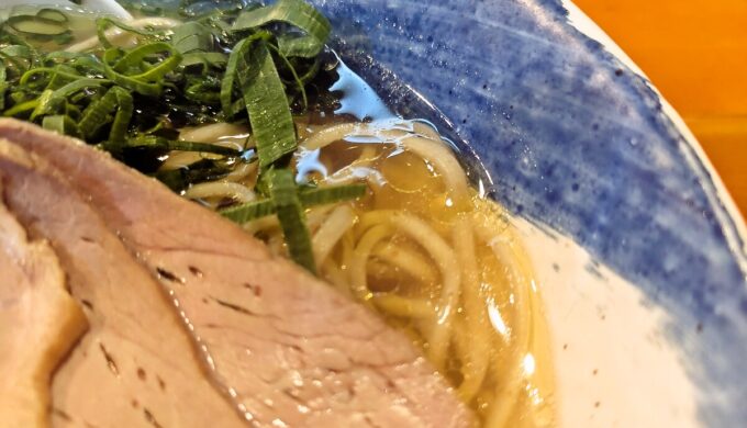 あっさり塩らーめん