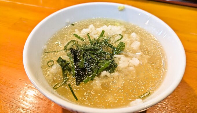 あっさり塩らーめん