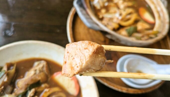 親子煮込みうどん+ミニ天丼