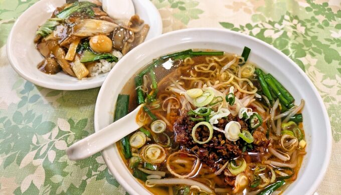 特製台湾ラーメン+中華飯