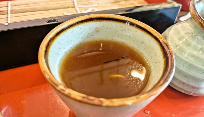 ざるそばと天丼のセット