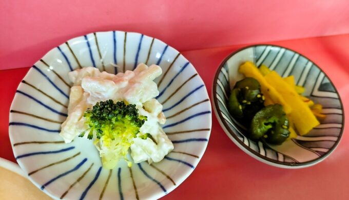 中華そばと唐揚げ