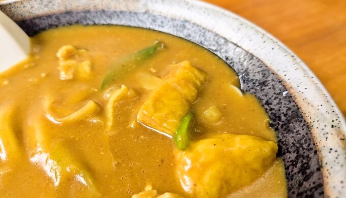 中辛カレーうどん