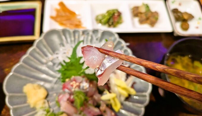 あじタタキランチ