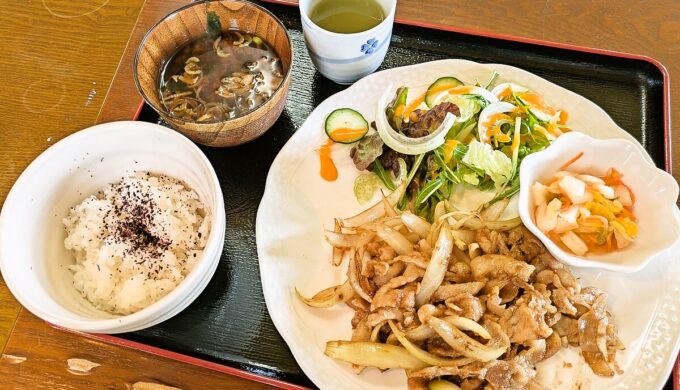 しょうが焼き定食