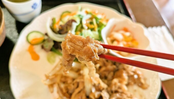 しょうが焼き定食