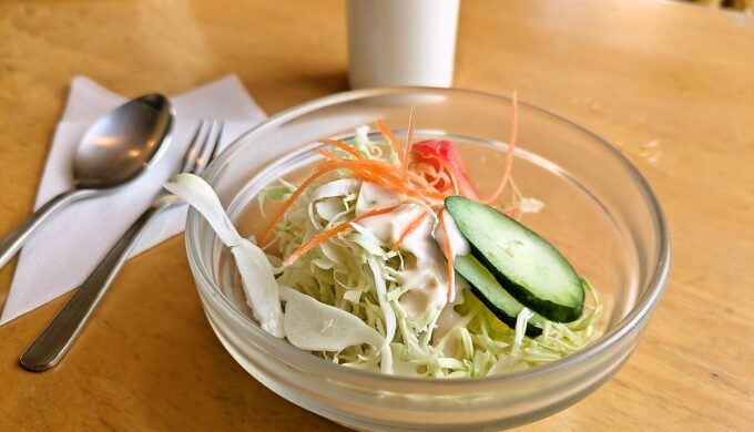 ハムピラフ+ピーチフロート