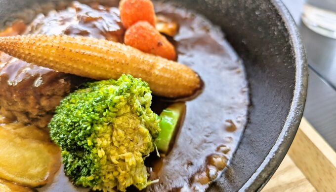 手作りハンバーグランチ