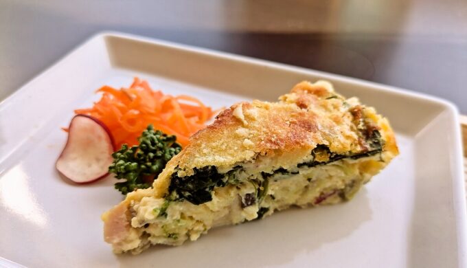 手作りハンバーグランチ