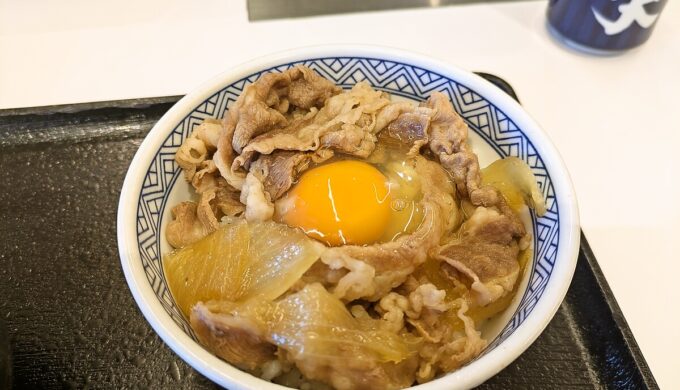 牛丼・ミニ油そば