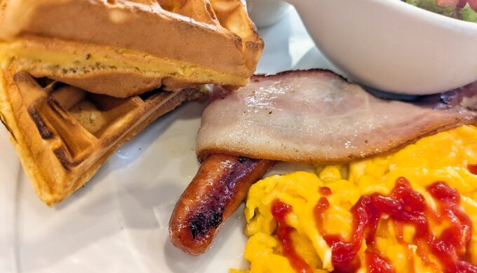 茜美人のスクランブルモーニング