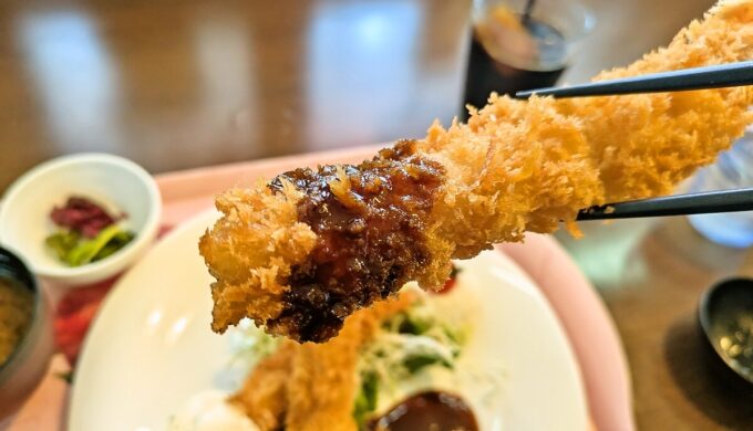 海老フライランチ