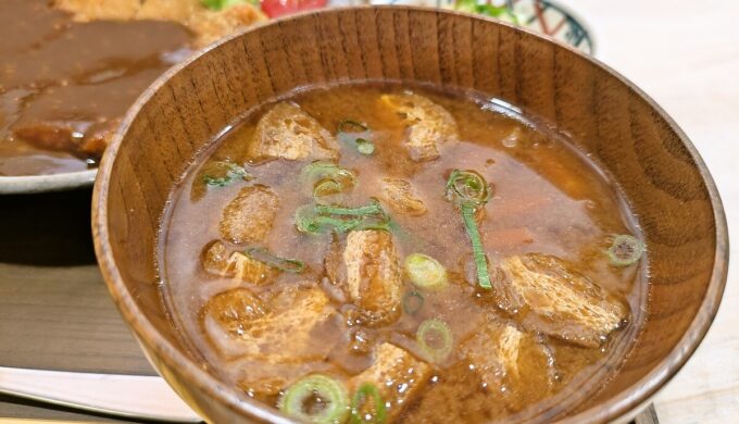 自家製甘酒味噌のみそカツ定食