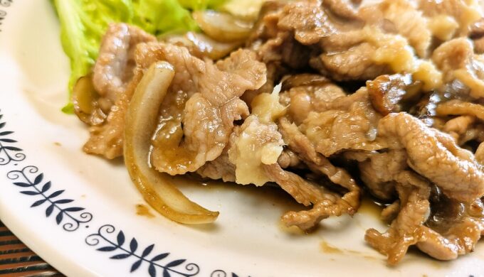 生姜焼きランチ