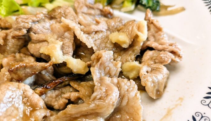 生姜焼きランチ