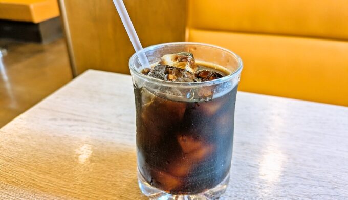 ハンバーグカレー+アイスコーヒー