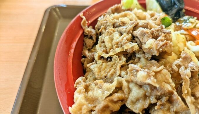 おんたまシャキうま塩野菜牛丼