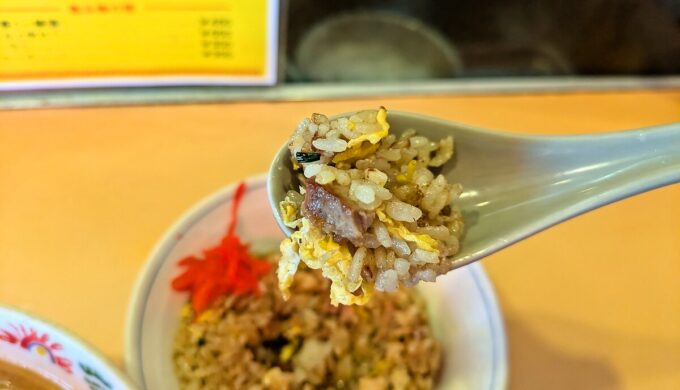 ピリ辛味噌チャンポン麺+ミニチャーハン