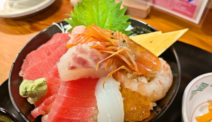 海鮮丼定食