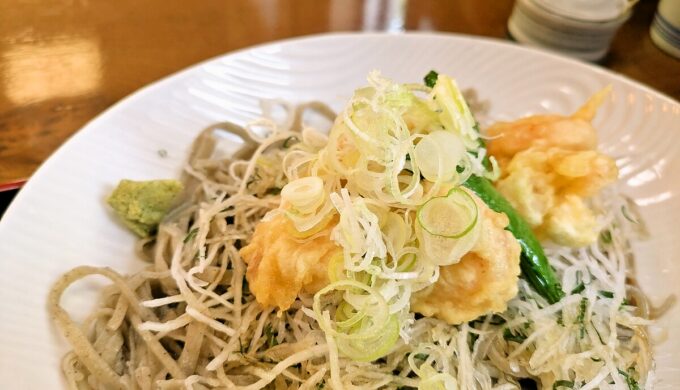 天ちらしそば膳