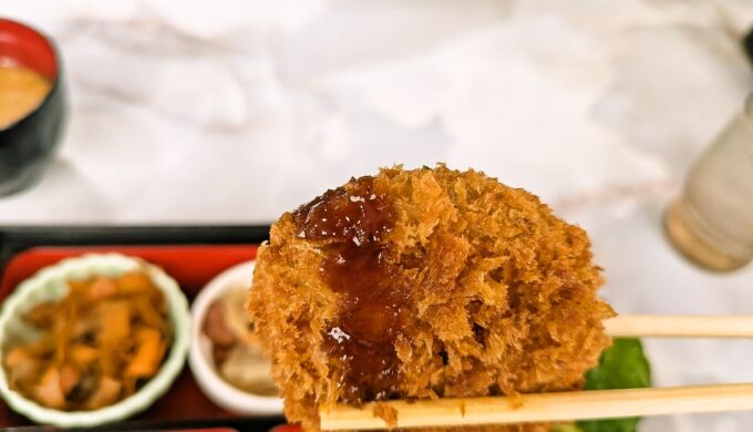 メンチカツランチ