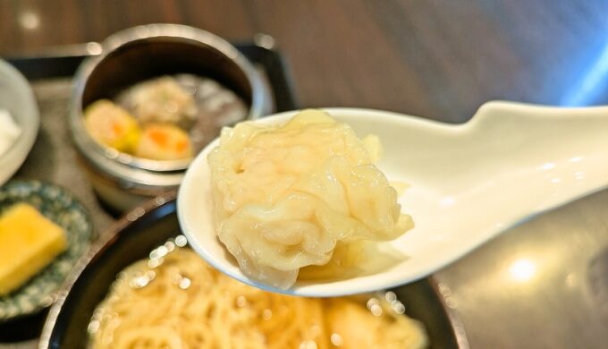 ワンタン麺セット