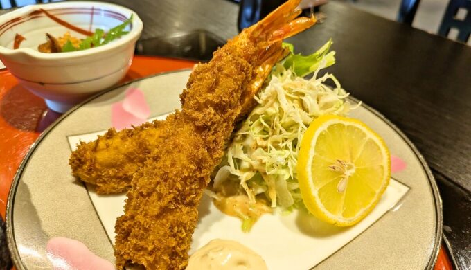 エビフライ定食