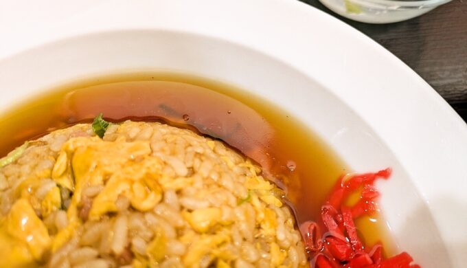 あんかけチャーハン+担々麺