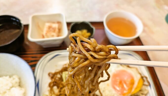 焼きそば定食